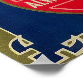 Adams-pareletiketYakima koppelen, WA Poster (Hoek)