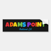 Adams Point / Fairyland Bumper Sticker (Voorkant)