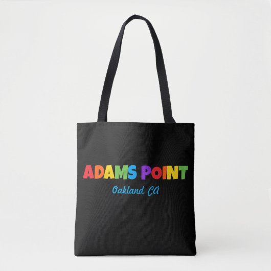 Adams Point / Fairyland-totale Tote Bag (Voorkant)