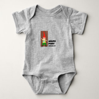 Adams Point Gnome Baby Bodysuit