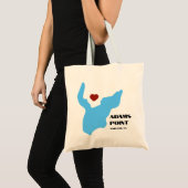 Adams Point/ Lake Merritt-tas Tote Bag (Voorkant (product))