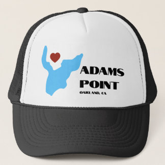 Adams Point / Lake Merritt Trucker Hat Trucker Pet