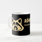 Adams Point Raccoon Mug Koffiemok (Voorkant links)
