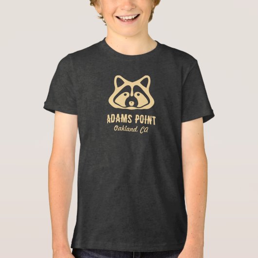 Adams Point Wasbeer T-Shirt (Voorkant)