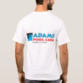 Adams Pool Care Shirt (Achterkant)
