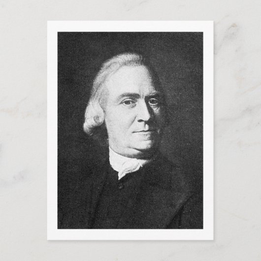 Adams ~ Samuel Adams 1722 - 1803 Briefkaart (Voorkant)