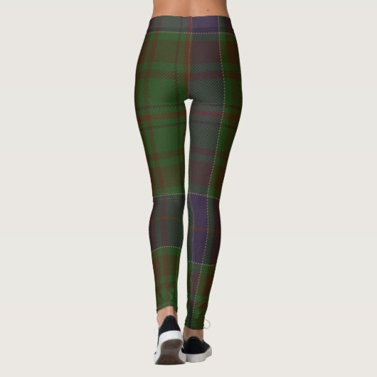 Adams Scottish Tartan Plaid Leggings (Achterkant)