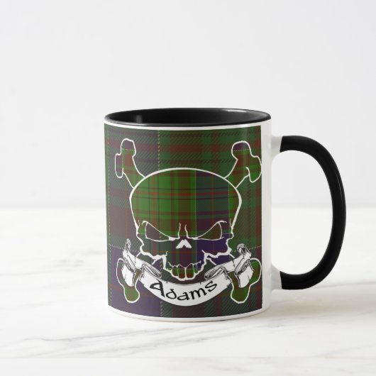 Adams Tartan Mok van de schedel (Rechts)
