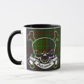 Adams Tartan Mok van de schedel (Links)