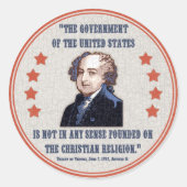 Adams-Tripoli-2 Ronde Sticker (Voorkant)