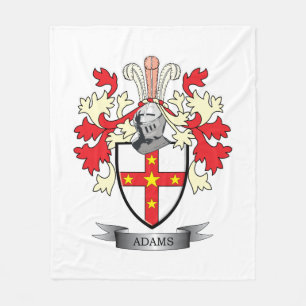 Adams Wapenschild Fleece Deken