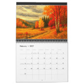 AdamsArt 2026 Herfst Platteland Kalender (Feb 2027)