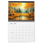 AdamsArt 2026 Herfst Platteland Kalender (Mar 2027)