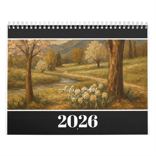 AdamsArt 2026 Herfst Platteland Kalender (Hoes)