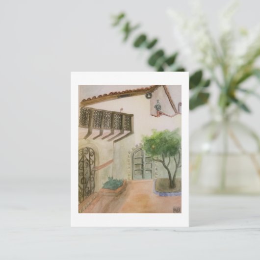 Adamson House #3 Briefkaart (Staand voorkant)