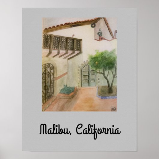 Adamson House #3 Poster (Voorkant)