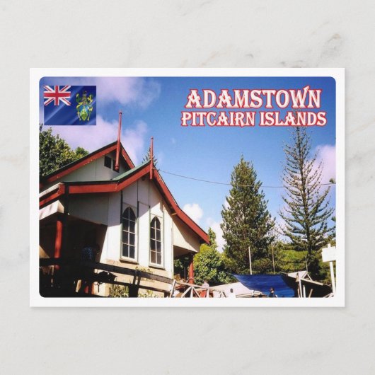 Adamstown - Pitcairneilanden - Briefkaart (Voorkant)