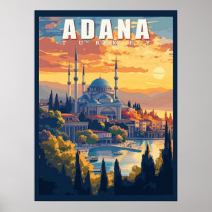 Adana - Prachtige foto's van de levendige stad van Poster