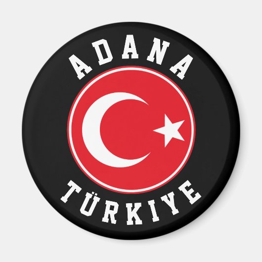 Adana, Turkey Magnet (Voorkant)