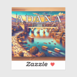 Adana Turkije 3 inch Vinyl Sticker