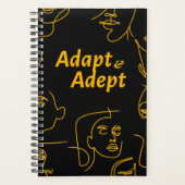 Adapt & Addept Planner Small (5,5 x 8,5 inch) (Voorkant)