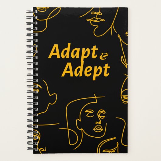 Adapt & Addept Planner Small (5,5 x 8,5 inch) (Voorkant)