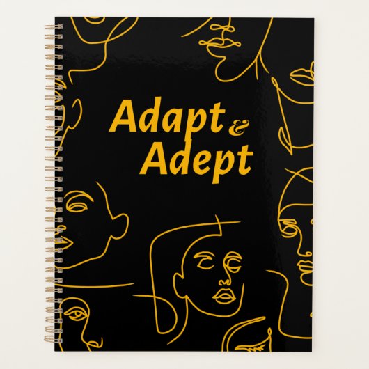 Adapt & Adept Planner Standard (8,5 x 11 inch) (Voorkant)