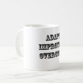 Adapt-Verbetering-Overkomst Koffiemok (Voorkant links)