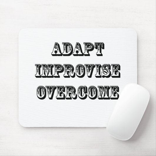 Adapt-Verbetering-Overkomst Muismat (Met muis)