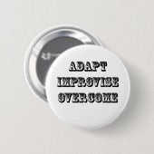 Adapt-Verbetering-Overkomst Ronde Button 5,7 Cm (Voorkant /achterkant)
