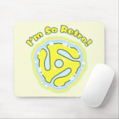 Adapter van 45 rpm zodat Retro Muismat (Met muis)