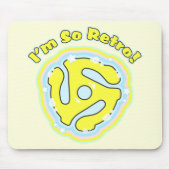 Adapter van 45 rpm zodat Retro Muismat (Voorkant)