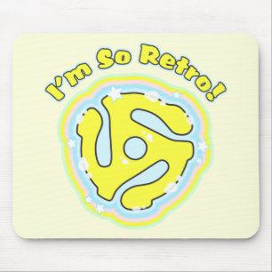 Adapter van 45 rpm zodat Retro Muismat