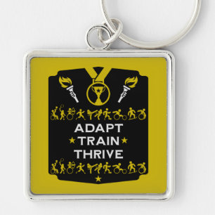 Adaptief gehandicaptensportcadeau sleutelhanger