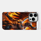 adaptieve engel iPhone hoesje (Achterkant horizontaal)