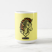 Adaptives ZebraLeon - Illustration mit Text Magische Mok (Midden)