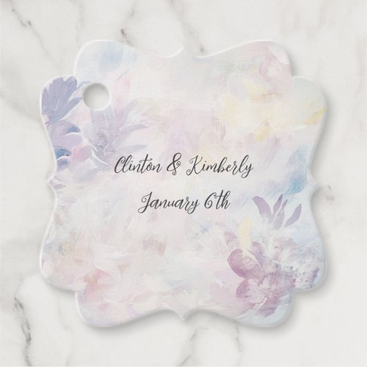 Adara Aanpasbare Favorietlabels Bedankjes Labels (Voorkant)