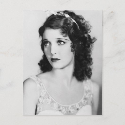 Adara, Elegant Black en White  Photo Briefkaart (Voorkant)