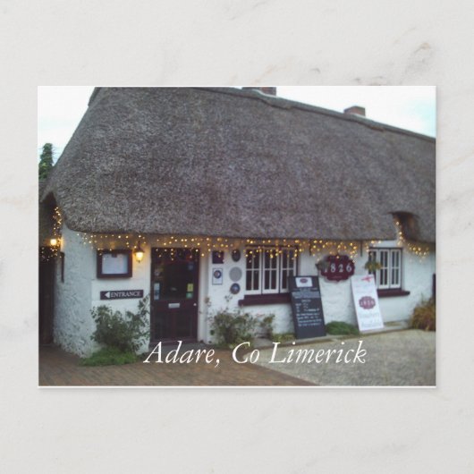 Adare, Co Limerick Briefkaart (Voorkant)