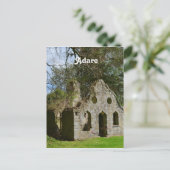 Adare Ruins Briefkaart (Staand voorkant)