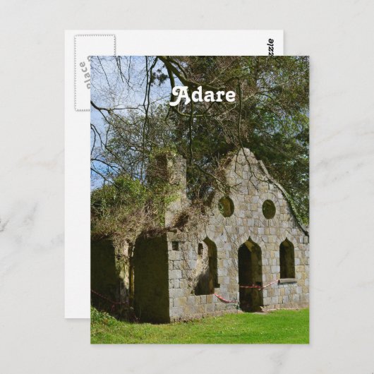 Adare Ruins Briefkaart (Voorkant / Achterkant)
