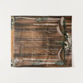 #ADayofJoy:OurWeddingCelebrationTapestry Wandkleed (Voorkant (horizontaal))