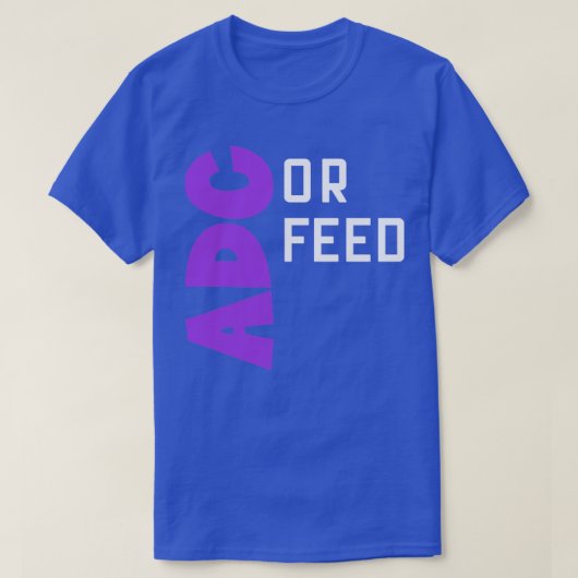 ADC of Feed T-shirt (Design voorkant)