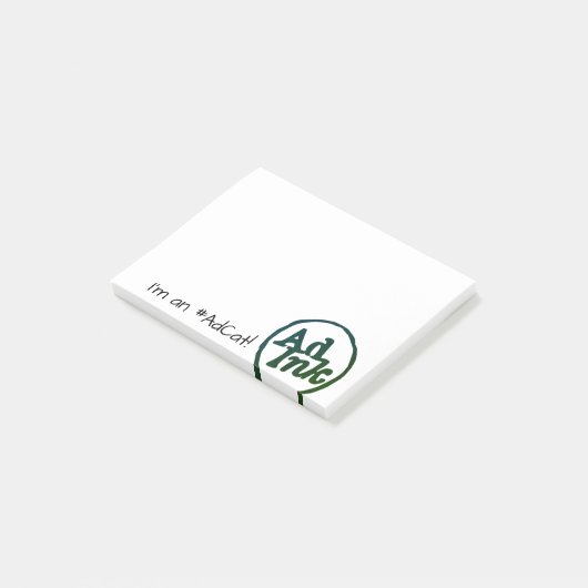 AdCat Sticky Pride! Post-it® Notes (Schuin)