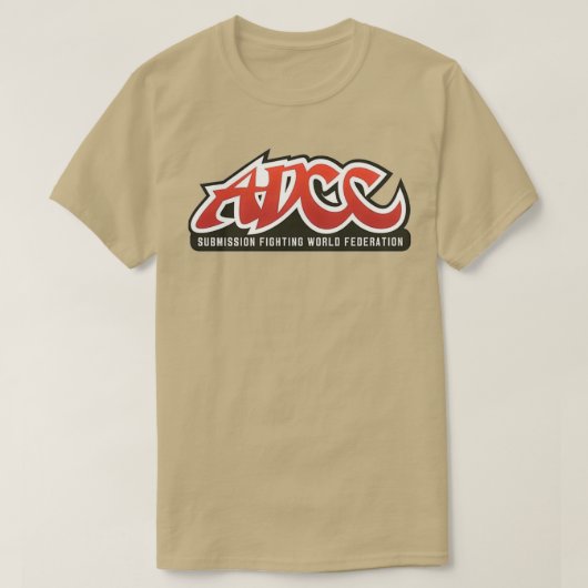 ADCC Submission Fighting World Federation T-shirt (Design voorkant)