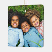 Add a Family Photo to this Personalized Christmas Keramisch Ornament (Links)