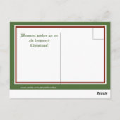 Add-A-foto  Happy-kerstfeestkaart Briefkaart (Achterkant)