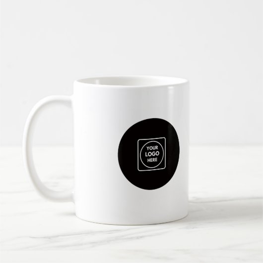 Add A Logo Business Personalized Coffee Mug Koffiemok (Links)