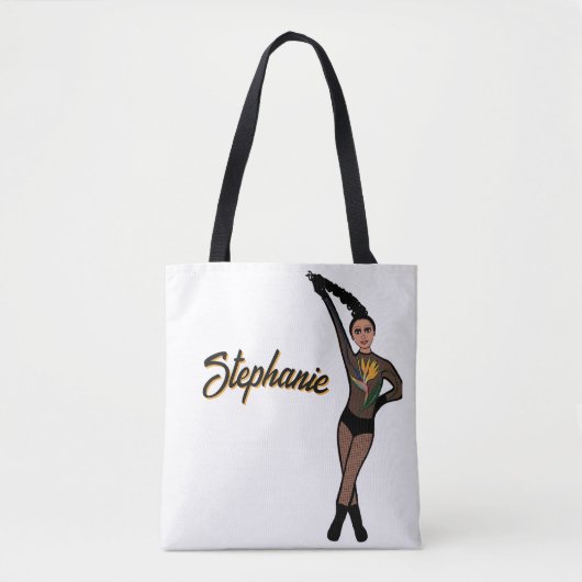 Add A Name Paradise Style #2 Tote Bag (Voorkant)
