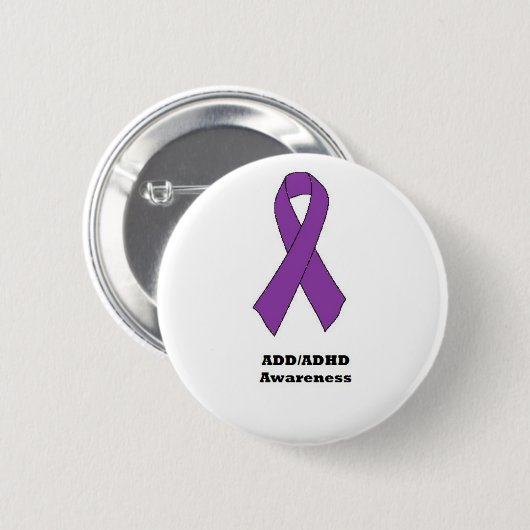 ADD/ADHD Awareness Button (Voorkant /achterkant)
